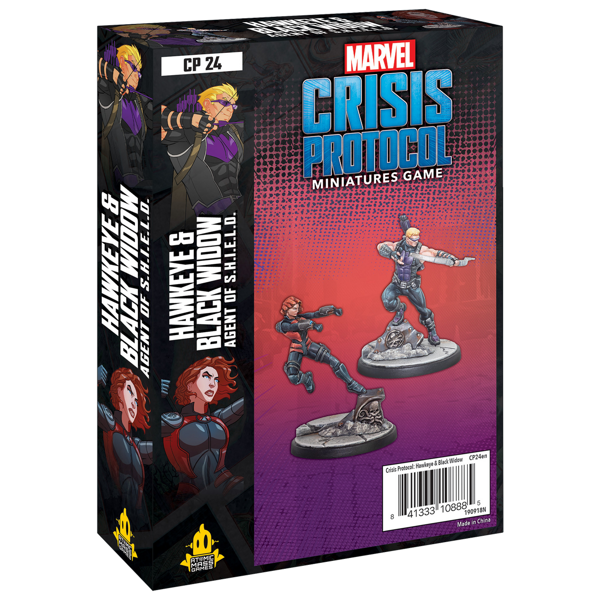 Marvel Crisis Protocol: Hawkeye & Black Widow