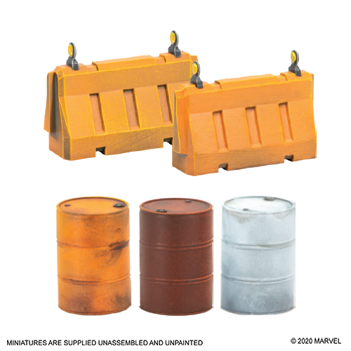 Marvel Crisis Protocol: NYC Construction Site Terrain