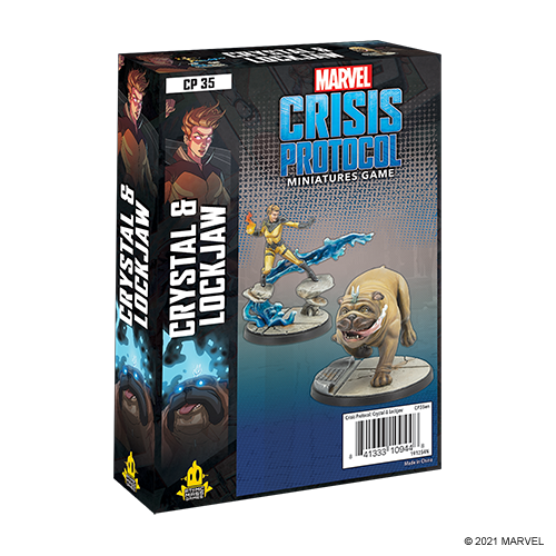 Marvel Crisis Protocol: Crystal and Lockjaw
