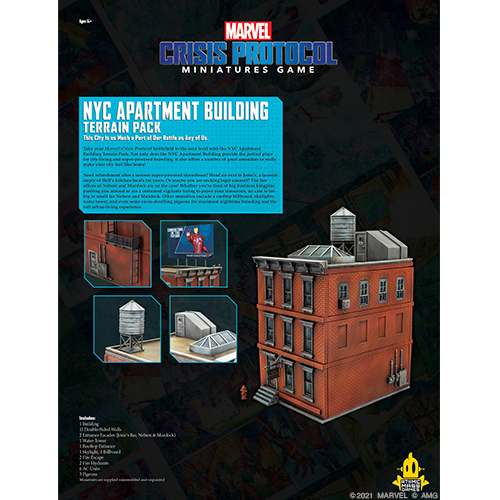 Marvel Crisis Protocol: NYC Apartment Building