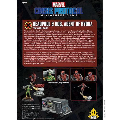 Marvel Crisis Protocol: Deadpool & Bob, Agent of Hydra