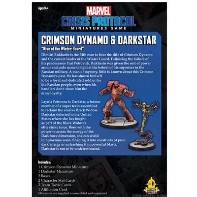 Marvel Crisis Protocol: Crimson Dynamo & Dark Star