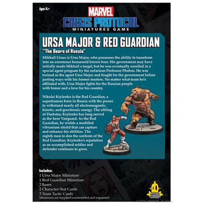 Marvel Crisis Protocol: Red Guardian & Ursa Major