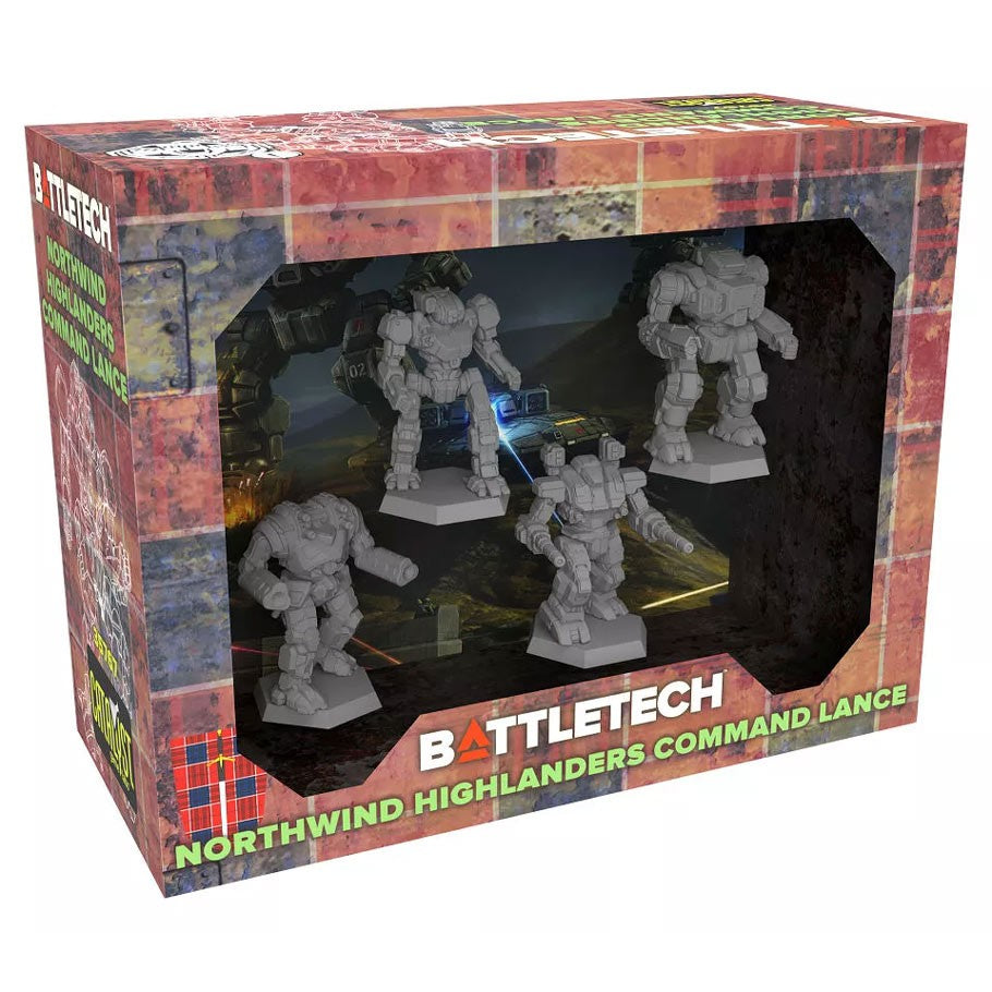 BattleTech: Miniature Force Pack -Northwind Highlanders Command Lance