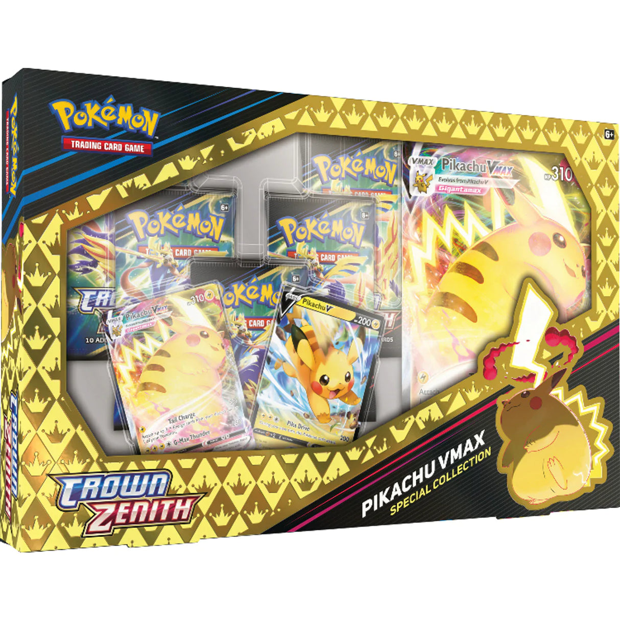 Pokemon TCG: Sword & Shield - Crown Zenith Pikachu VMAX