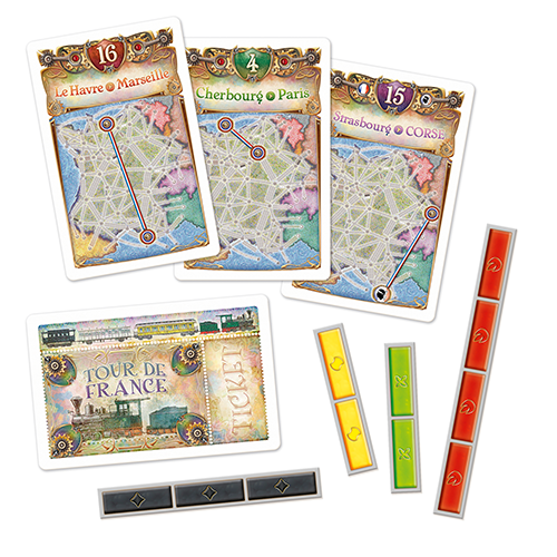 Ticket to Ride: France/Old West Map 6