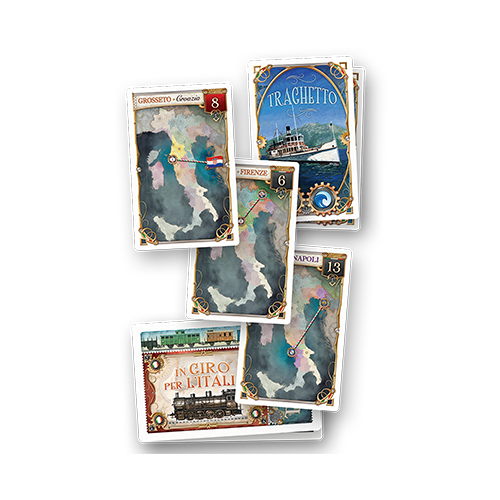 Ticket to Ride: Japan & Italy - Map Collection 7