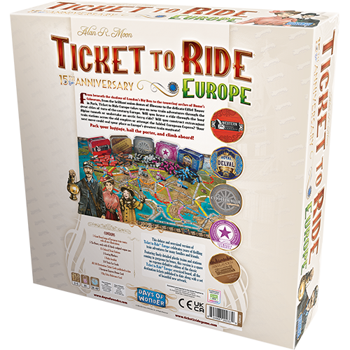 Ticket to Ride Europe: 15th Anniversary