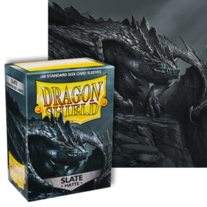 Dragon Shields: (100) Matte Slate