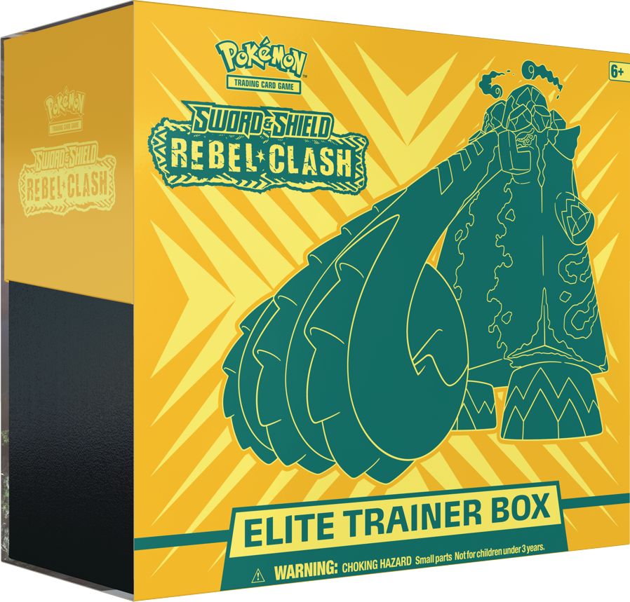 Pokemon TCG: Sword & Shield Rebel Clash Elite Trainer Box