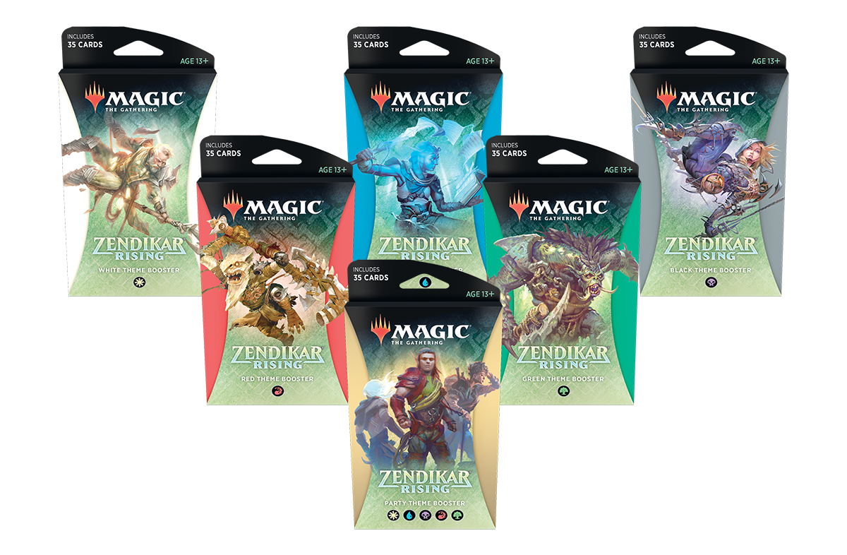 Magic the Gathering CCG: Zendikar Rising Theme Booster