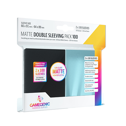 MATTE Double Sleeving Pack 100