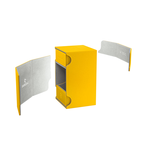 Watchtower 100+ Card Convertible Deck Box: Yellow