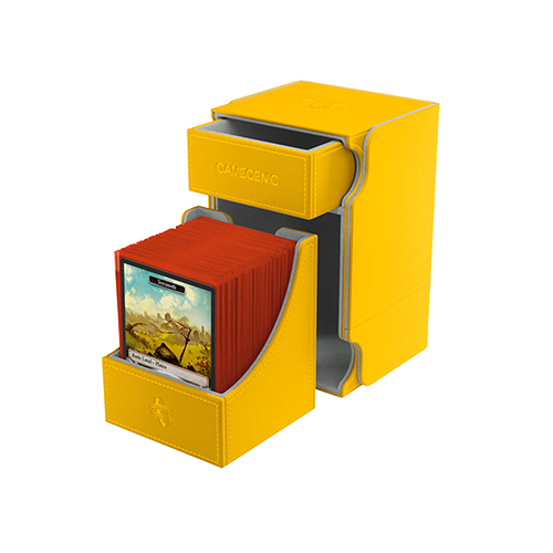 Watchtower 100+ Card Convertible Deck Box: Yellow