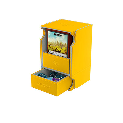 Watchtower 100+ Card Convertible Deck Box: Yellow