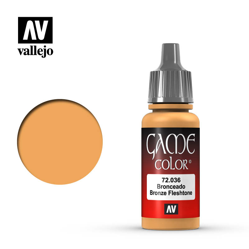 Vallejo Game Color: Bronze Flesh Tone (17ml)