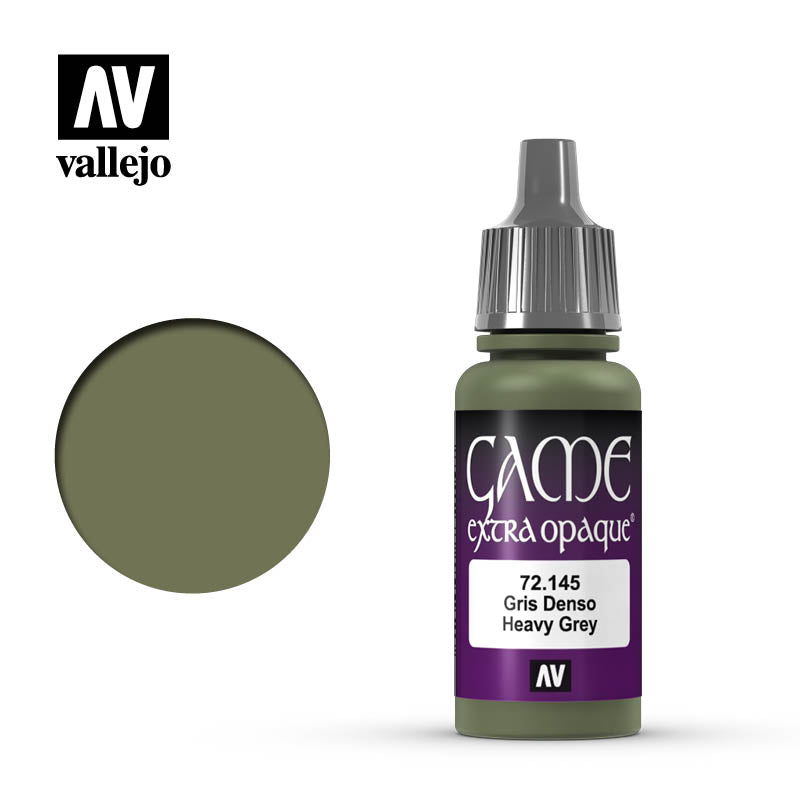 Vallejo Game Extra Opaque: Heavy Grey (17ml)