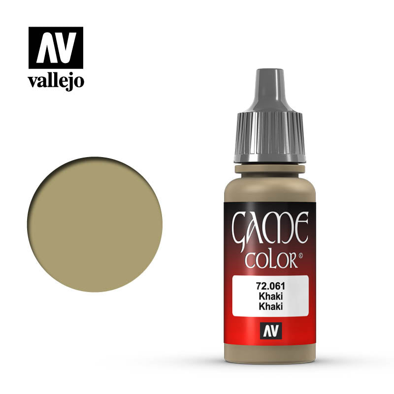 Vallejo Game Color: Khaki (17ml)