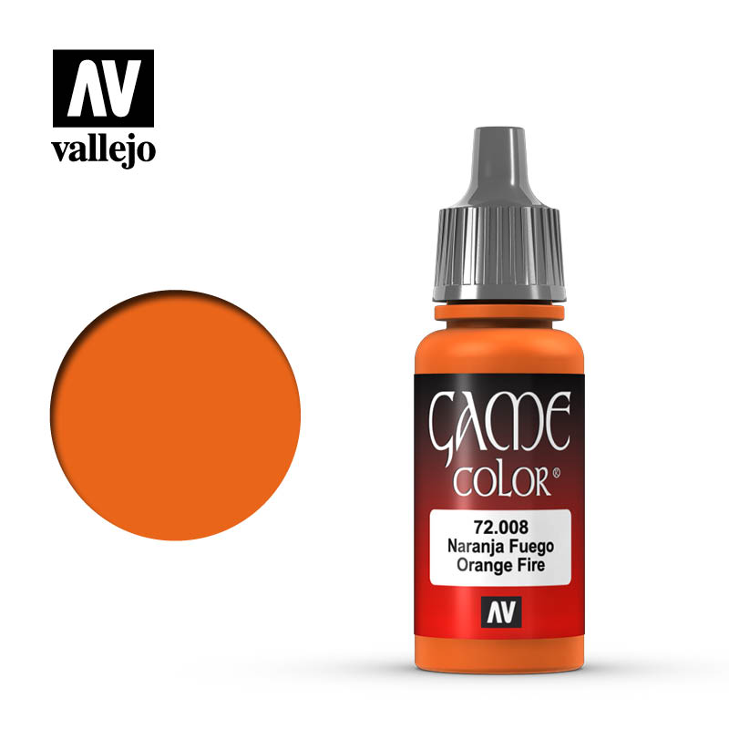 Vallejo Game Color: Orange Fire (17ml)
