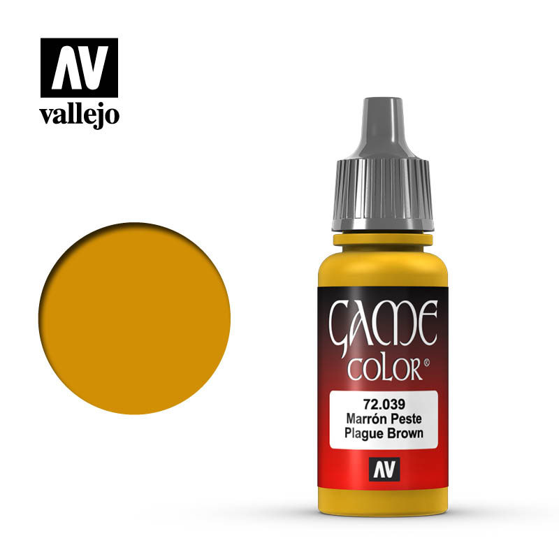 Vallejo Game Color: Plague Brown (17ml)