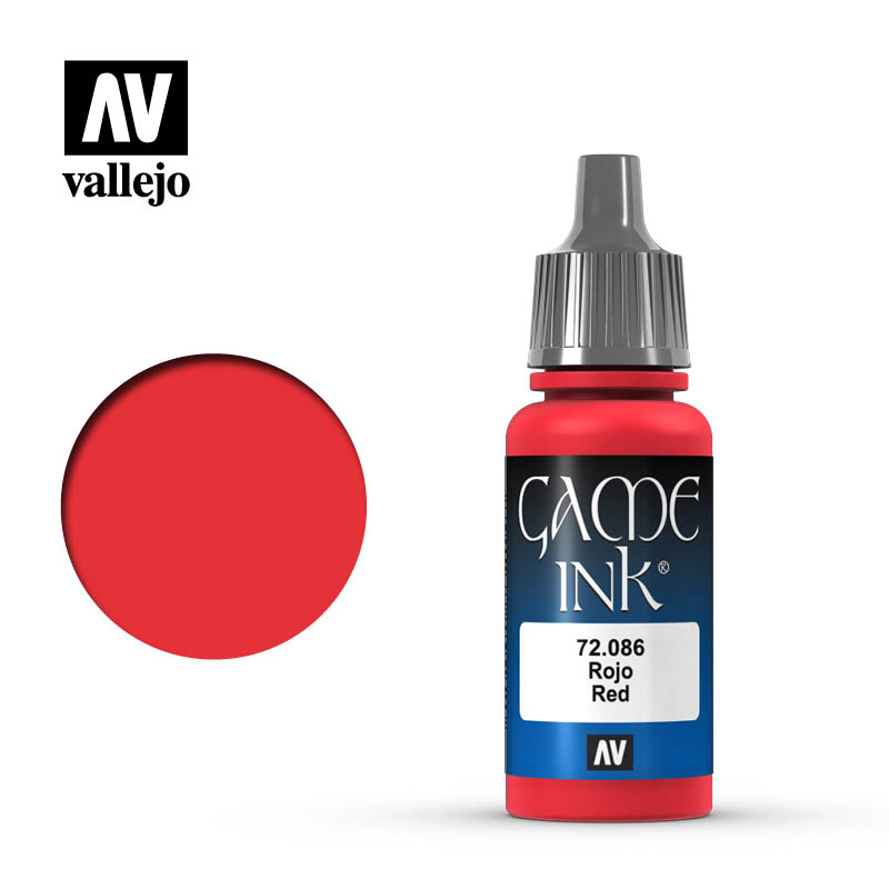 Vallejo Game Ink: Red (17ml)
