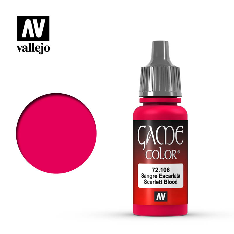 Vallejo Game Color: Scarlet Blood (17ml)