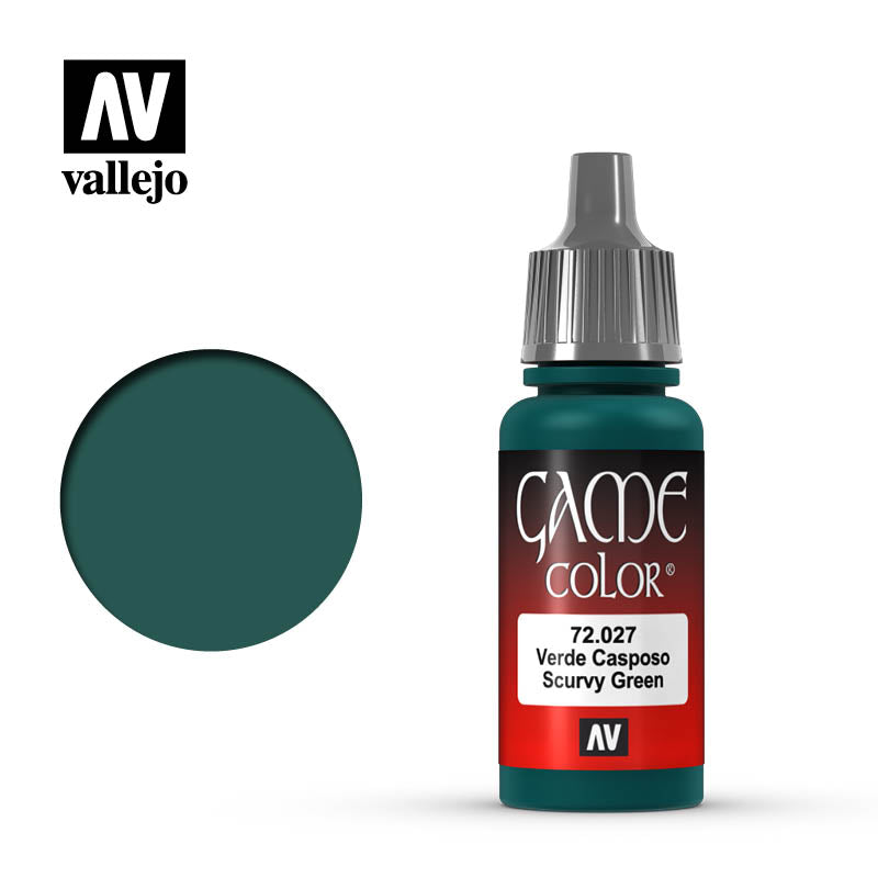 Vallejo Game Color: Scurvy Green (17ml)