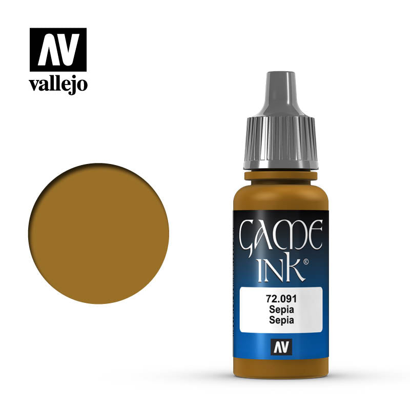 Vallejo Game Ink: Sepia (17ml)