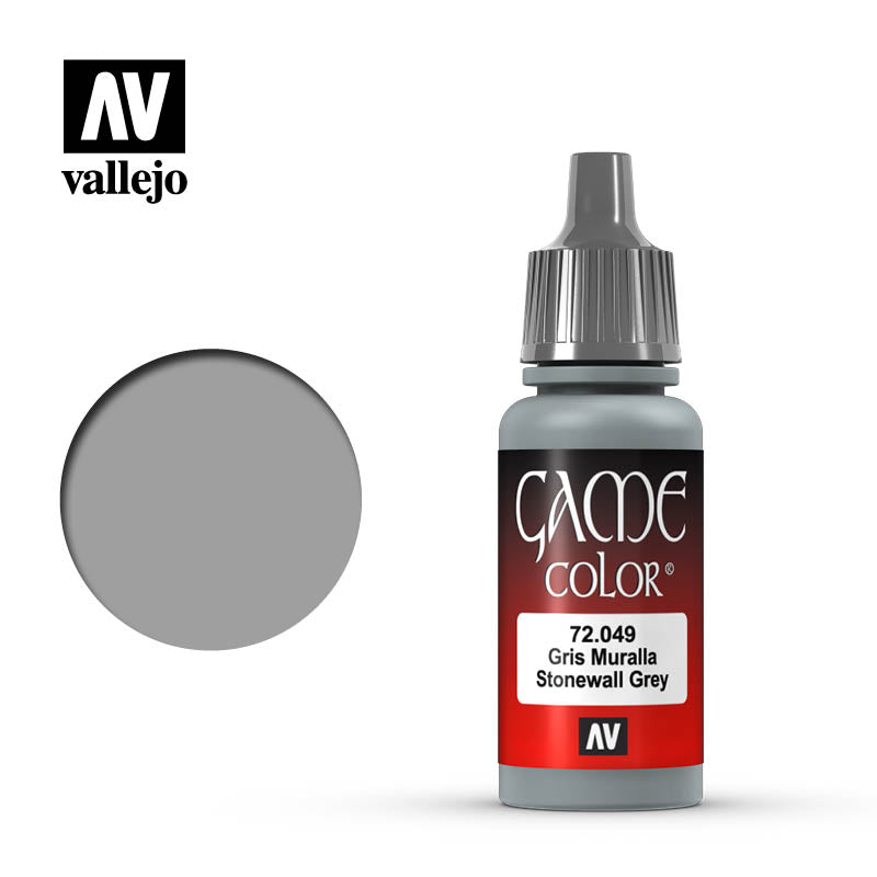 Vallejo Game Color: Stonewall Grey (17ml)
