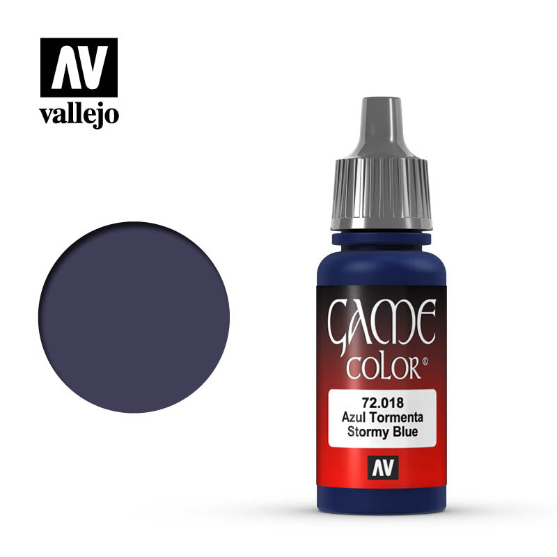 Vallejo Game Color: Stormy Blue (17ml)