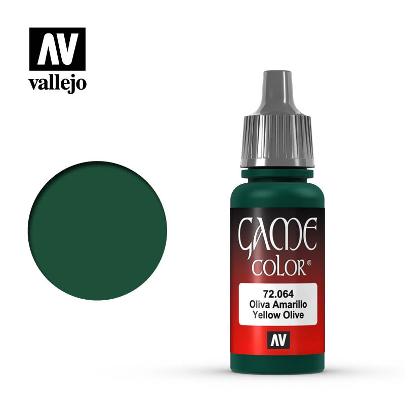 Vallejo Game Color: Yellow Olive (17ml)