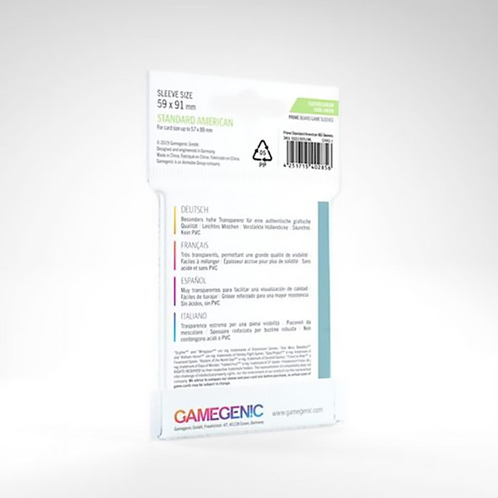 Gamegenic: Prime American Standard Sleeves 59x91 mm