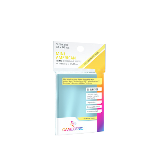 Gamegenic: Mini American-Sized Sleeves 44 x 67 mm