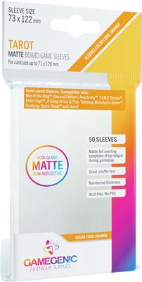 Gamegenic: Matte Tarot Sleeves 72 X 122 MM