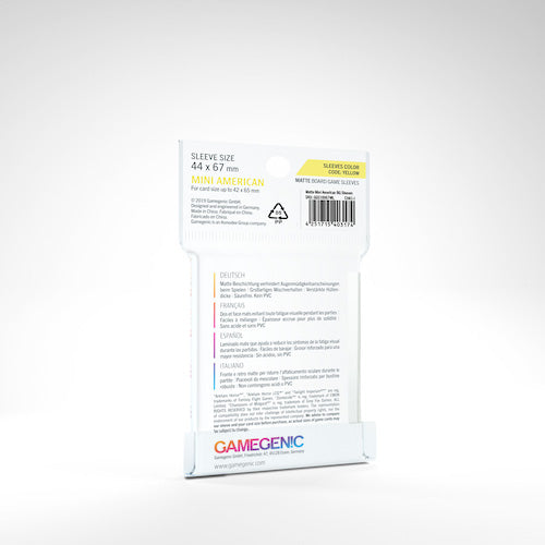 Gamegenic: Matte Mini American-Sized Boardgame Sleeves 44 x 67 mm