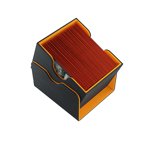 Sidekick 100+ XL Card Convertible Deck Box: Black/Orange (2021 Edition)