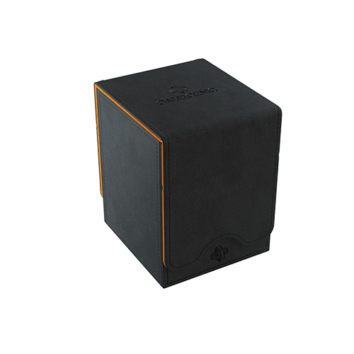 Squire 100+ Card Convertible Deck Box: XL Black/Orange (2021 Edition)