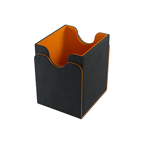 Squire 100+ Card Convertible Deck Box: XL Black/Orange (2021 Edition)