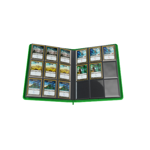 Zip-Up Album 18 Pocket: Green