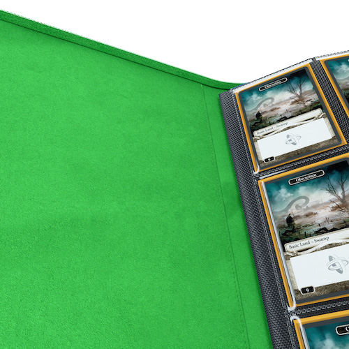 Zip-Up Album 18 Pocket: Green