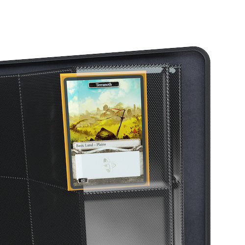 Zip-Up Album 8-Pocket: Black