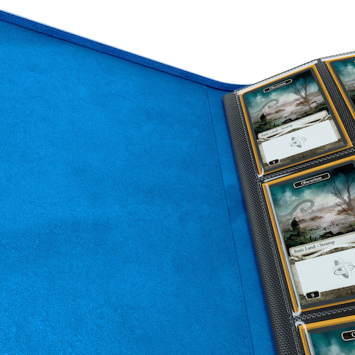 Zip-Up Album 8-Pocket: Blue