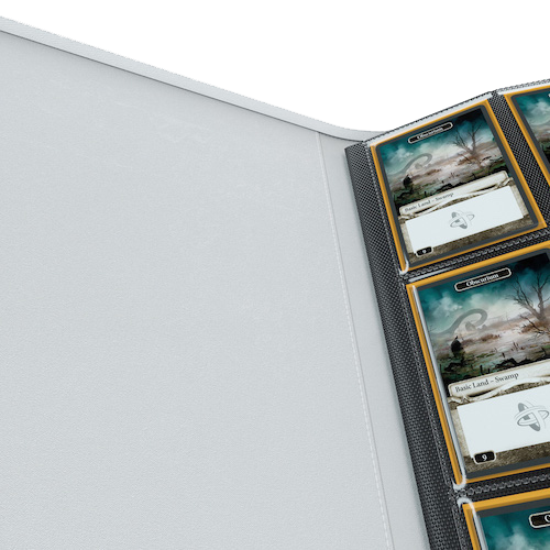 Zip-Up Album 8-Pocket: White