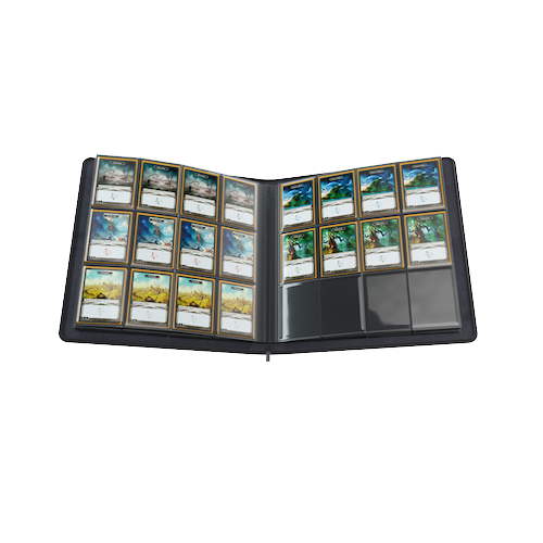 Zip-Up Album 24-Pocket: Black