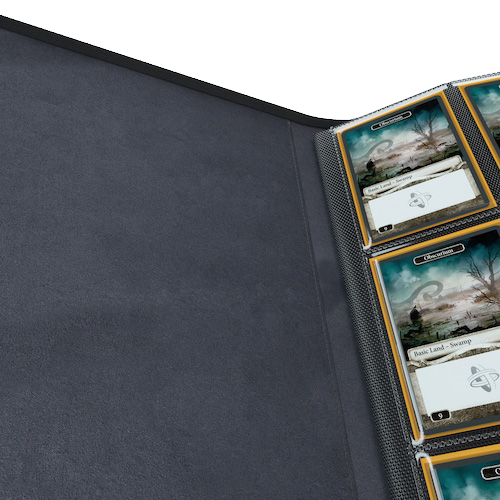 Zip-Up Album 24-Pocket: Black