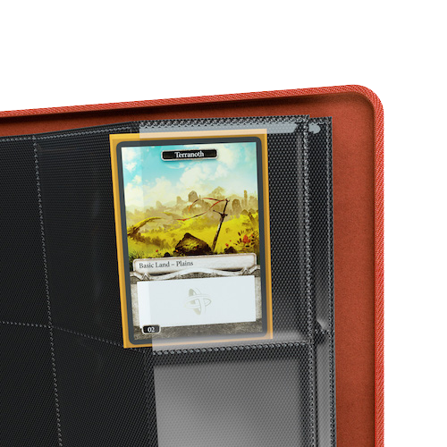 Zip-Up Album 24-Pocket: Red