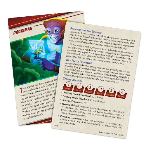 Genesys RPG: Secrets of the Crucible - Mutant Invasion