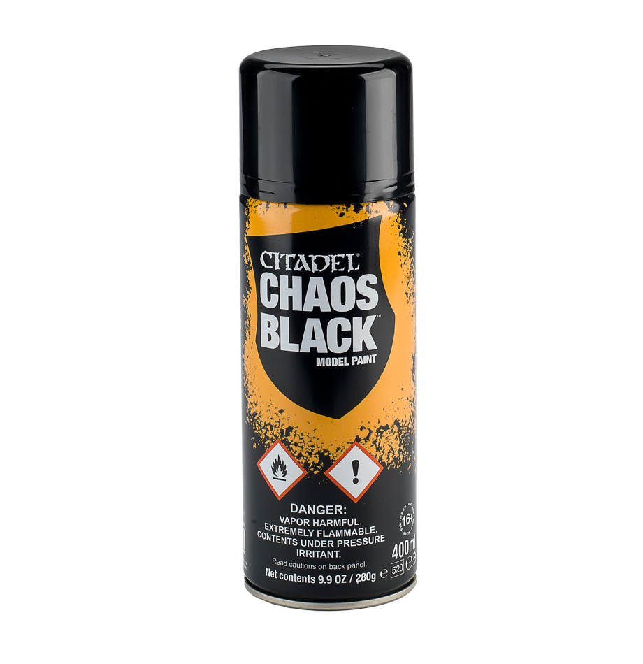 Citadel: Chaos Black Spray (400Ml)