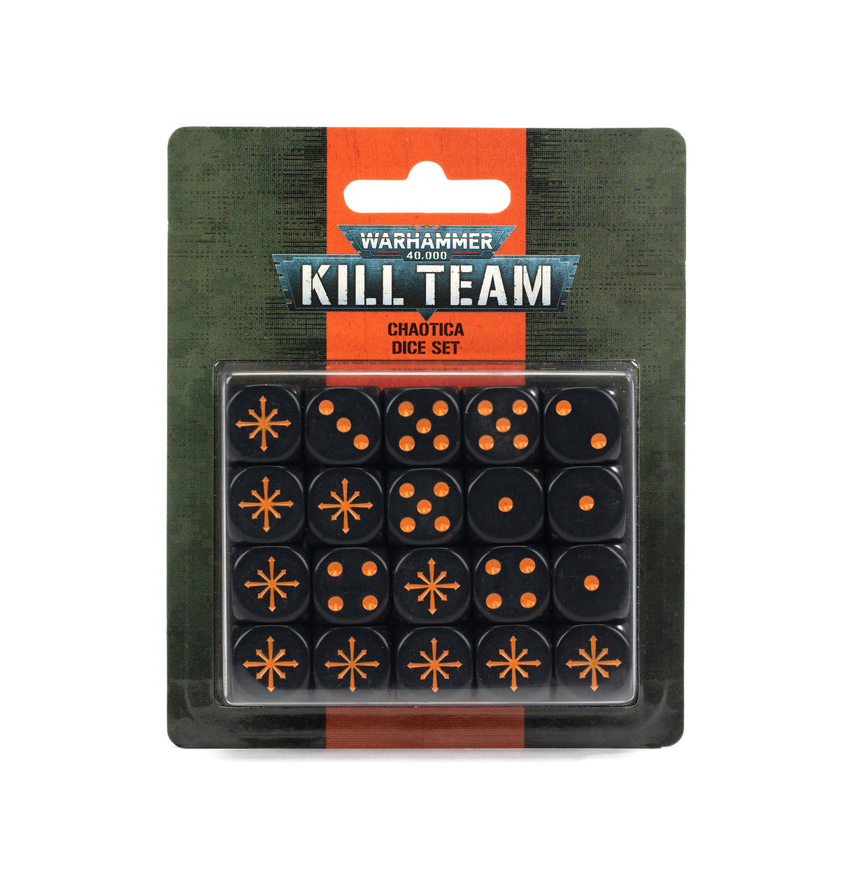 Warhammer 40,000: Kill Team - Chaotica Dice Set