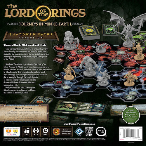Lord of The Rings: Journeys in Middle-earth: Shadowed Paths